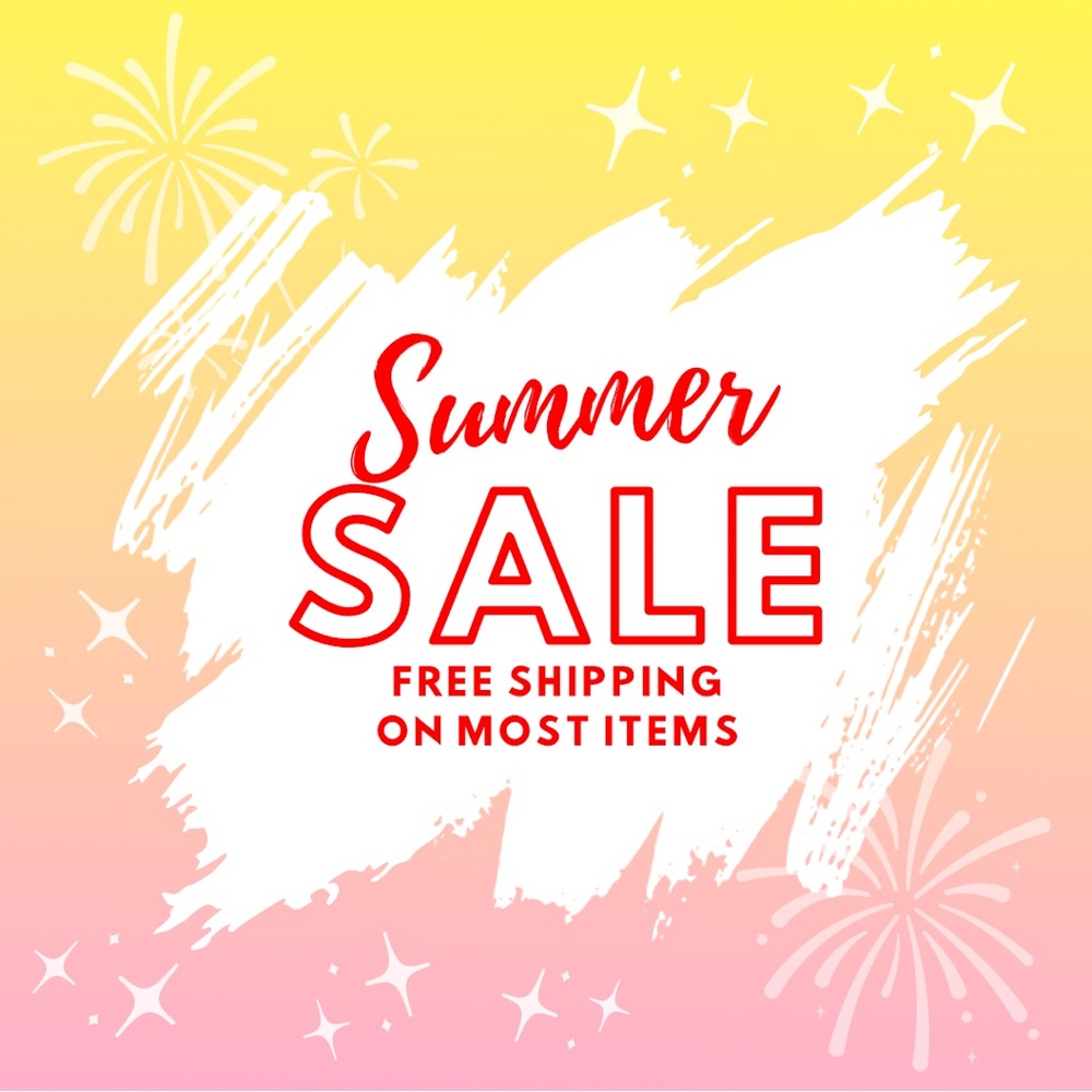 End of summer sale!!!! Free shipping on most items. Any questions, please ask!💋